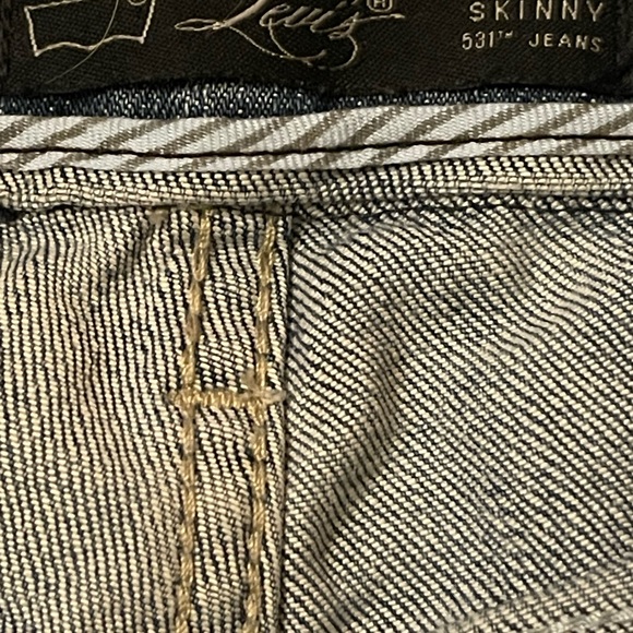 Levi’s 531 athletic slim jeans size 4R - Picture 5 of 6